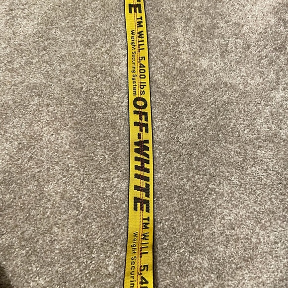 Off-White SSENSE Exclusive Short Industrial Belt - Picture 8 of 13